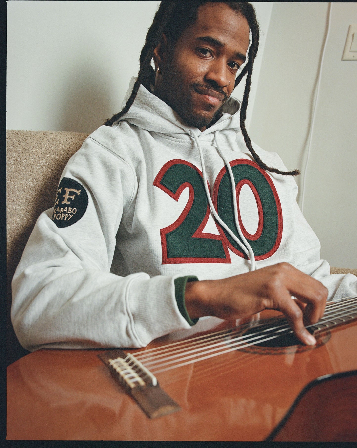 Karabo Poppy x Ebbets Field Josh Gibson Heavyweight Cotton Pullover Hoodie