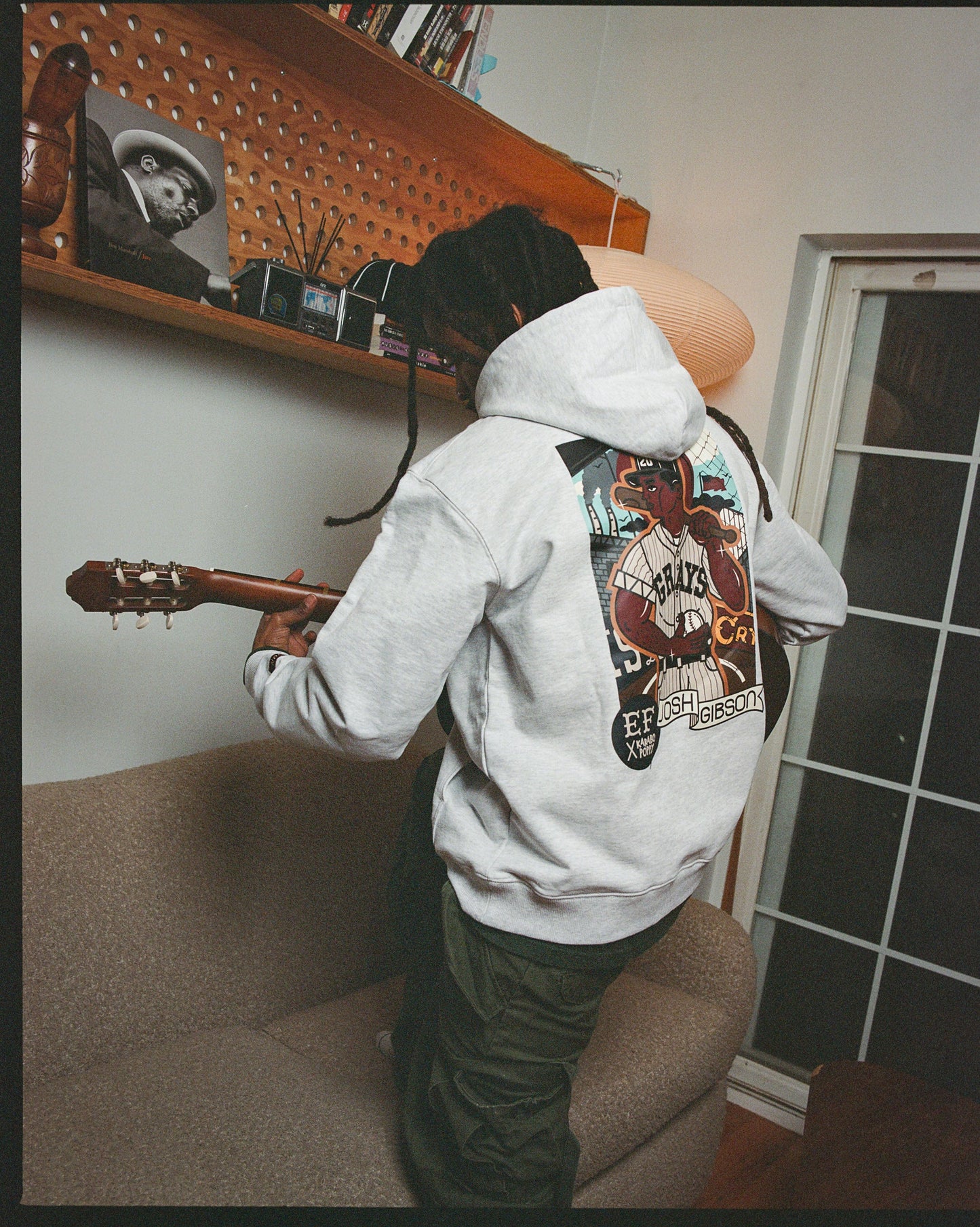 Karabo Poppy x Ebbets Field Josh Gibson Heavyweight Cotton Pullover Hoodie