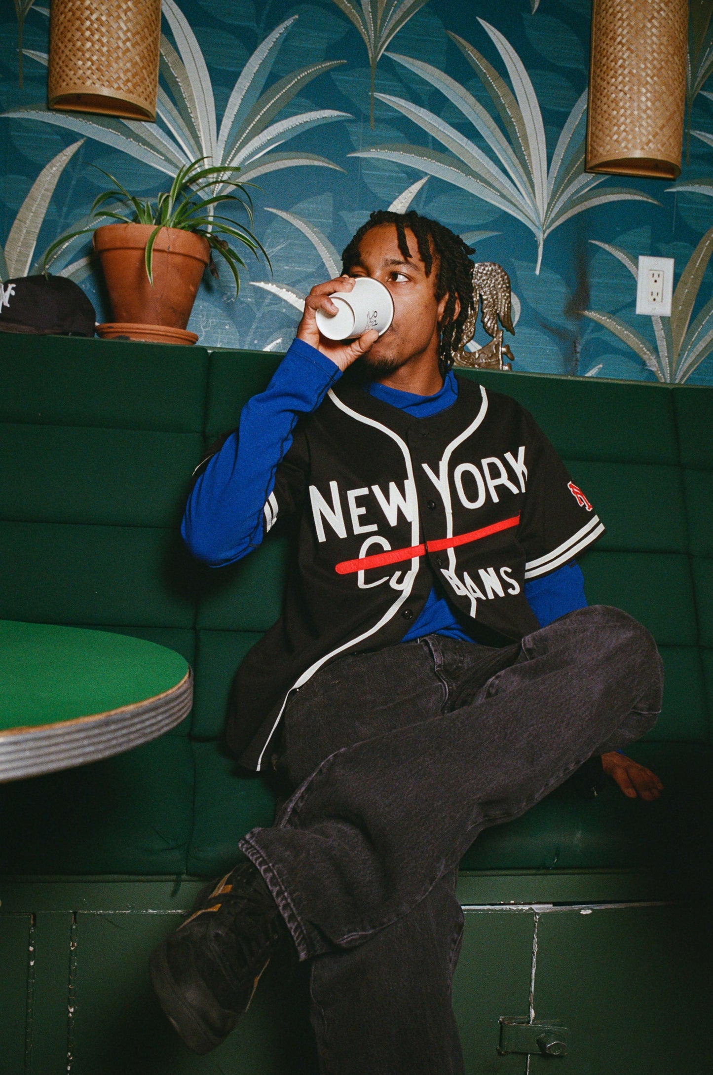 New York Cubans Cotton Twill Baseball Jersey