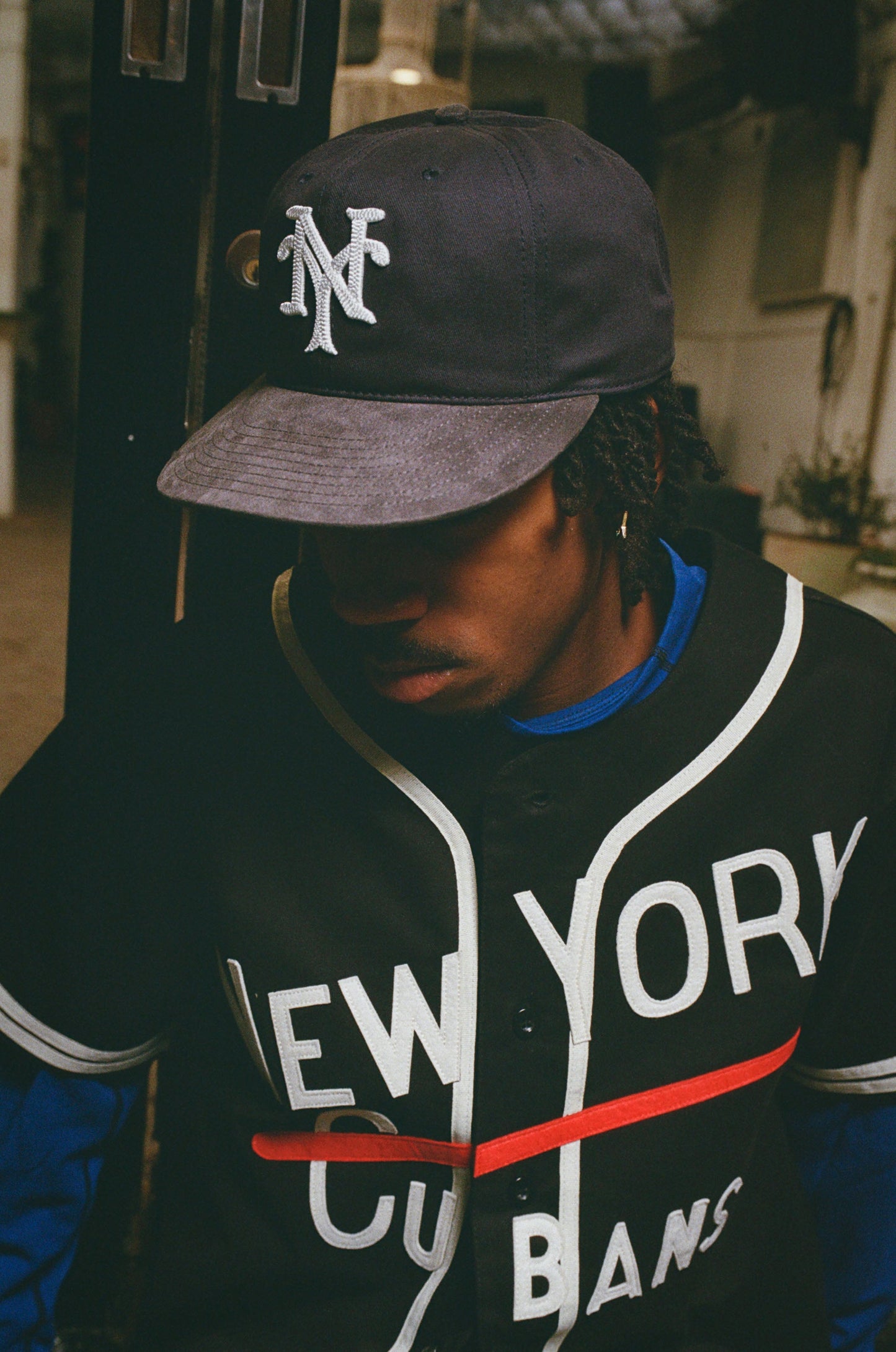 New York Cubans 1948 Cotton Twill Suede Ballcap