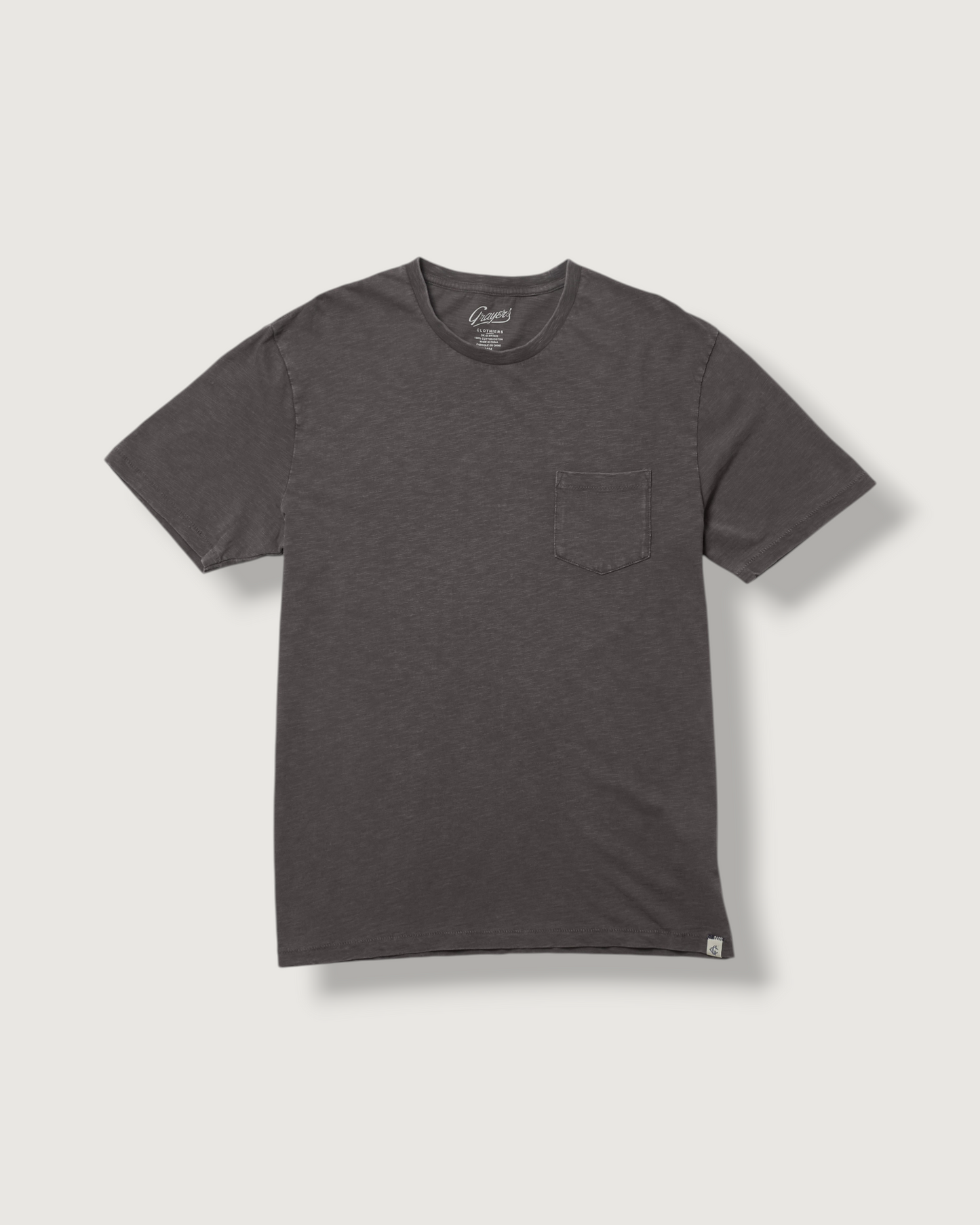 Sunwashed Pocket Tee - Castle Rock