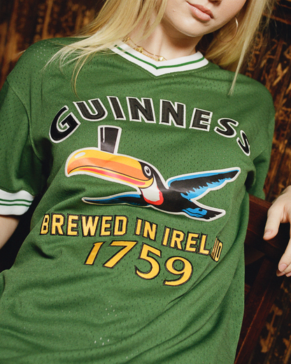 Guinness Toucan Mesh V-Neck Jersey