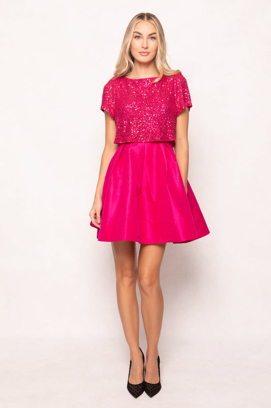 Alexis Dress in Fuchsia