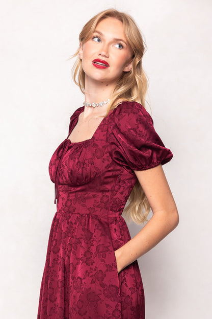 Amira Dress in Red