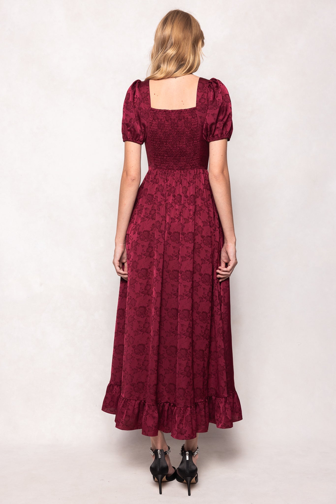 Amira Dress in Red