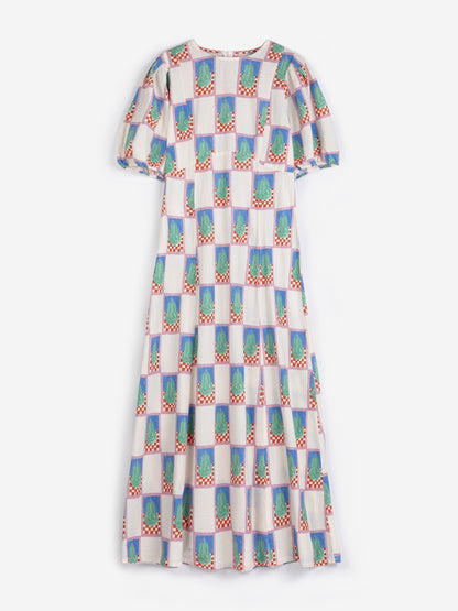 Bobo Choses Pear Puff Sleeve Dress