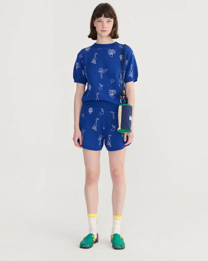 Bobo Choses Jacquard Knitted Shorts