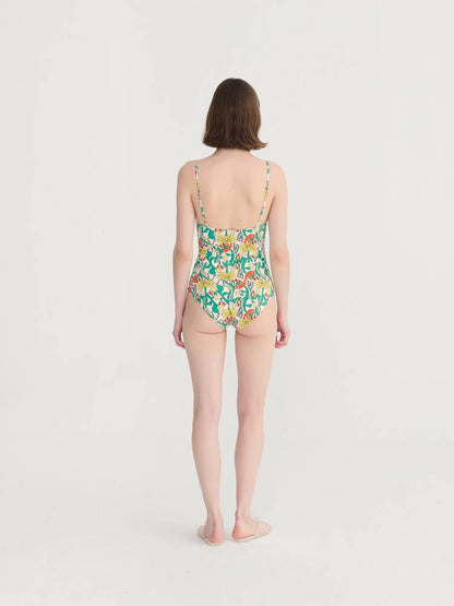 Bobo Choses Herbalist Pattern Recycled Swimsuit