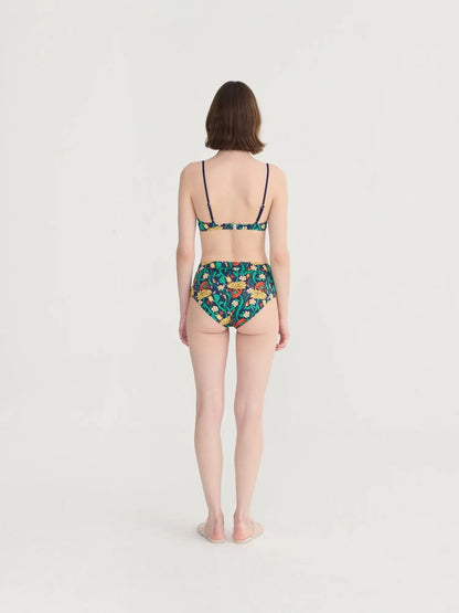 Bobo Choses Herbalist Bustier Bikini Top