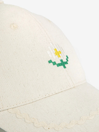 Bobo Choses Pixel Daisy Twill Cap