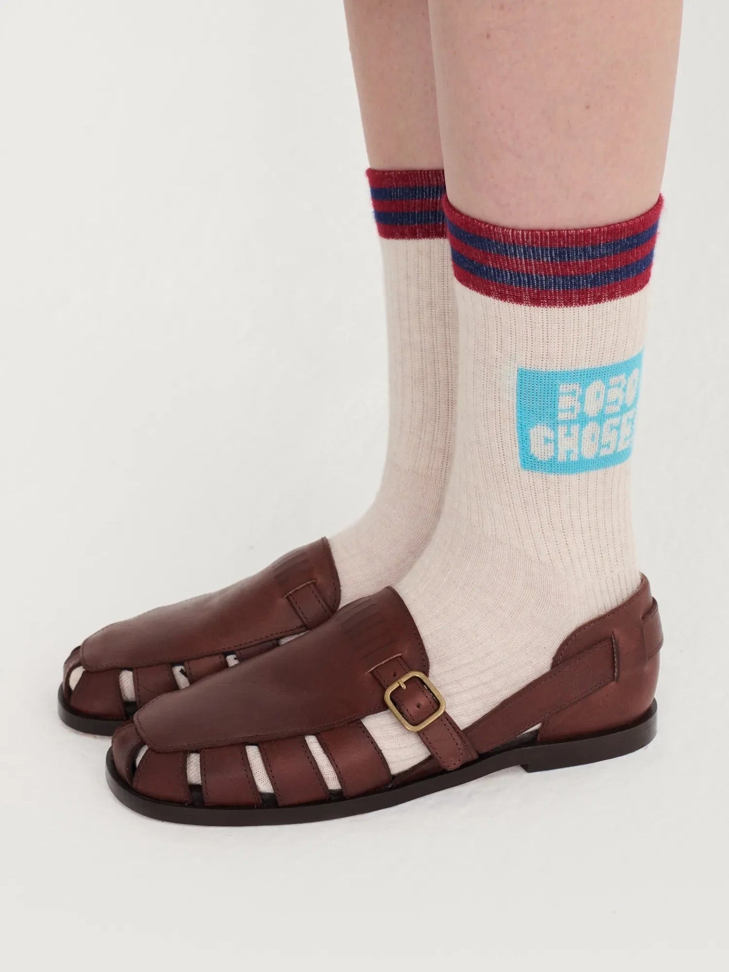 Bobo Choses Pickles Leather Sandal