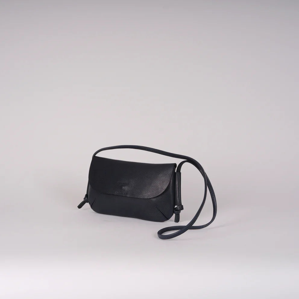 Kate Sheridan Navy Ribbon Bag
