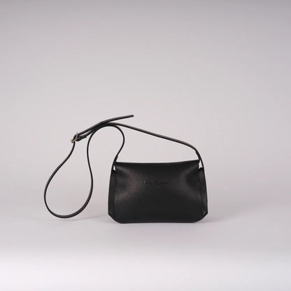 Kate Sheridan Black Pleat Bag