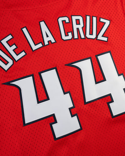 Elly De La Cruz Louisville Bats Mesh Button-Up Jersey