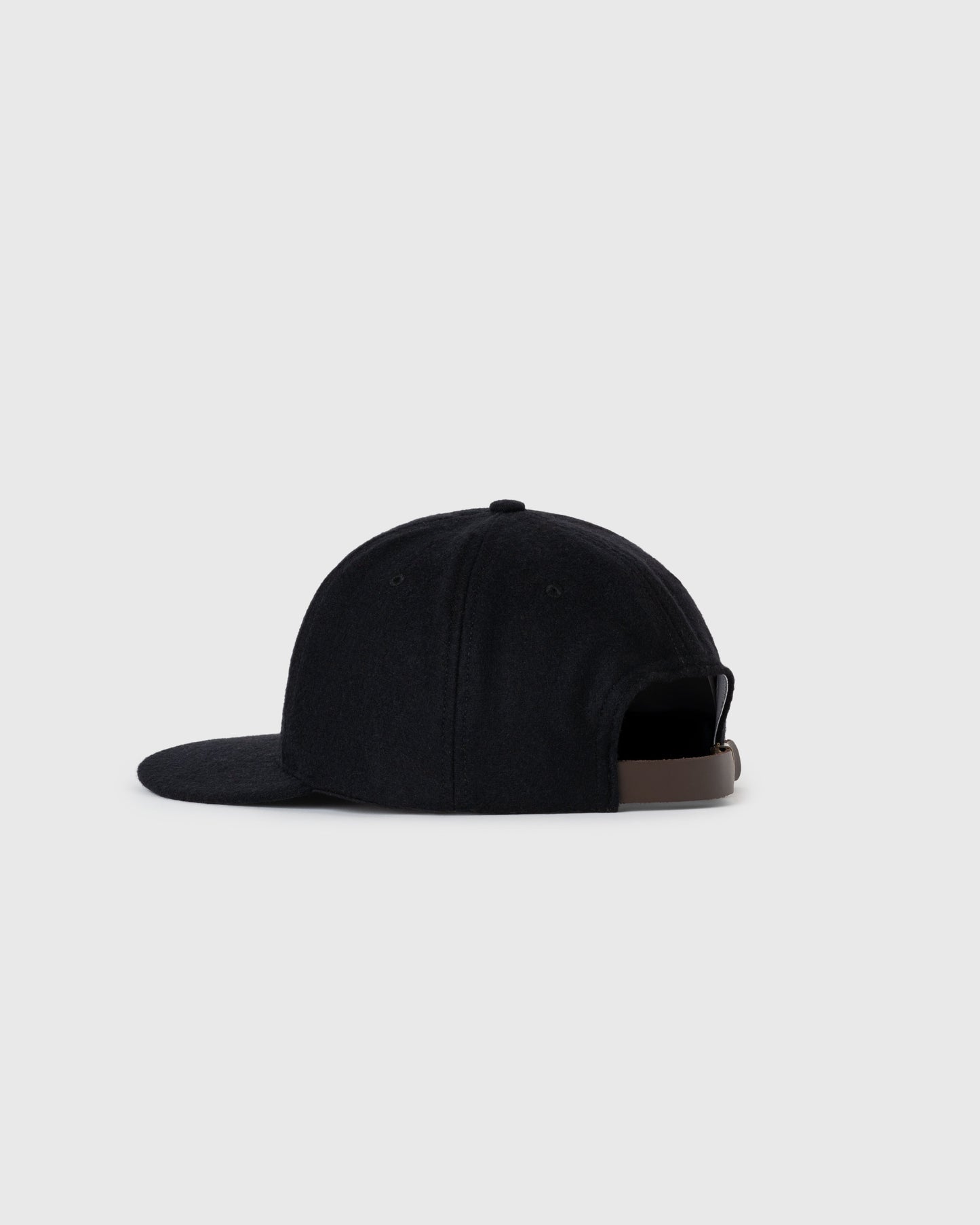 Black Wool Ballcap