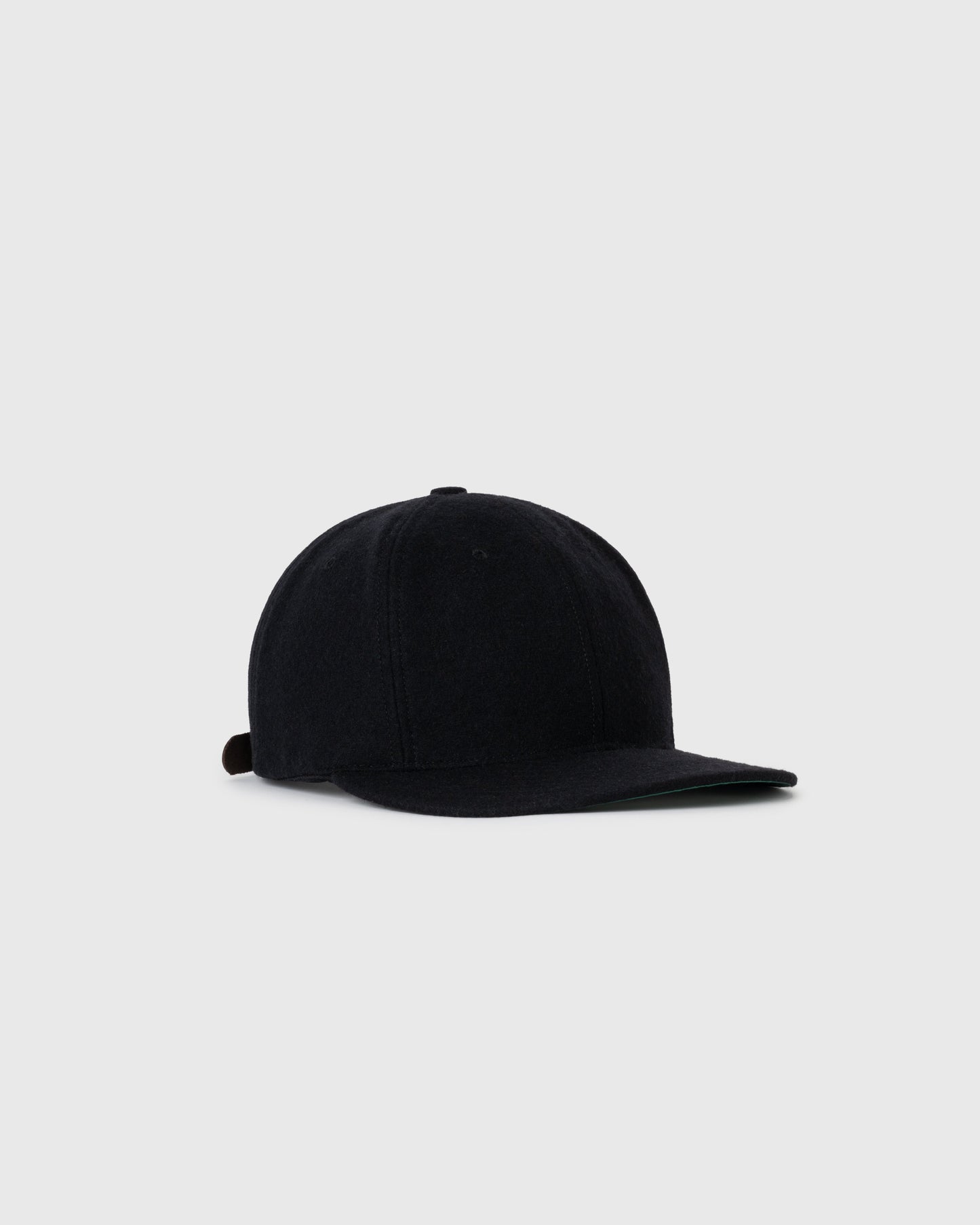 Black Wool Ballcap
