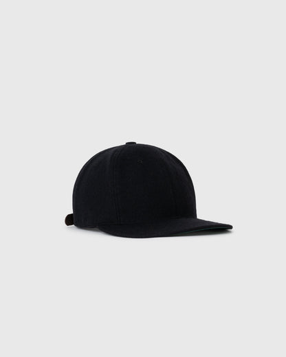 Black Wool Ballcap