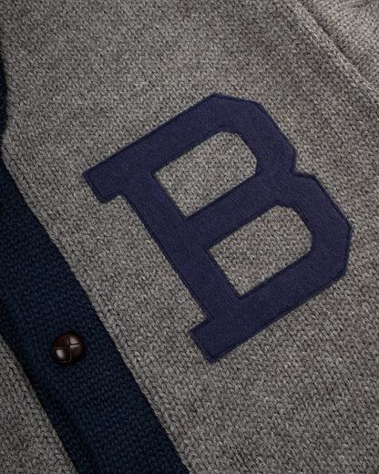 Brooklyn Robins (Dodgers) 1916 Wool Shawl Collar Sweater