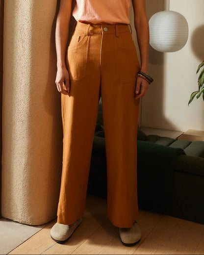 L F Markey Terracotta Carpenter Trousers