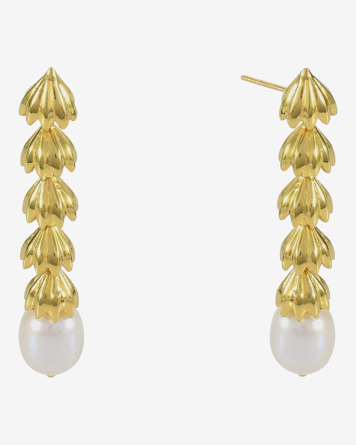Shyla  Pearl Chandelier Earrings