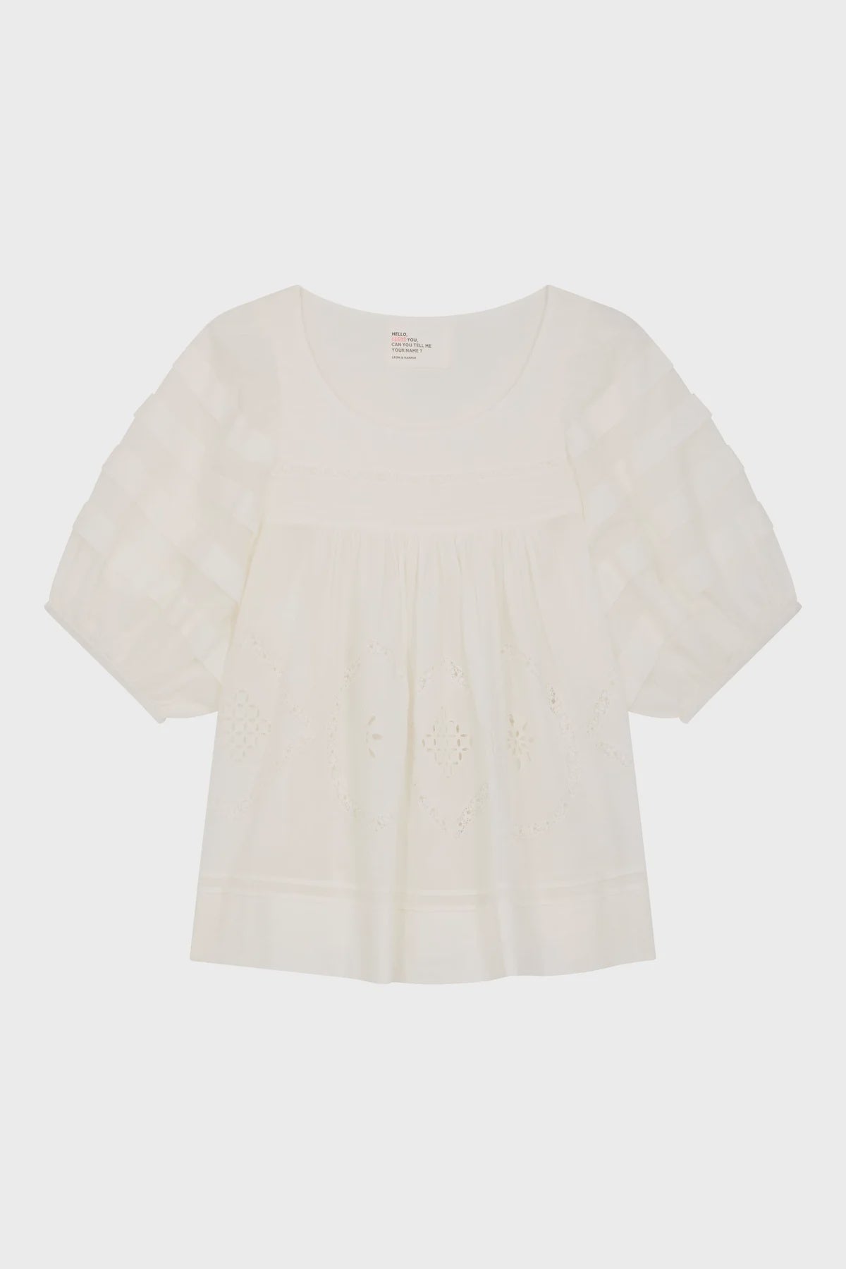 Leon & Harper Cindi Lace Blouse
