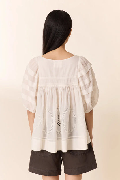 Leon & Harper Cindi Lace Blouse