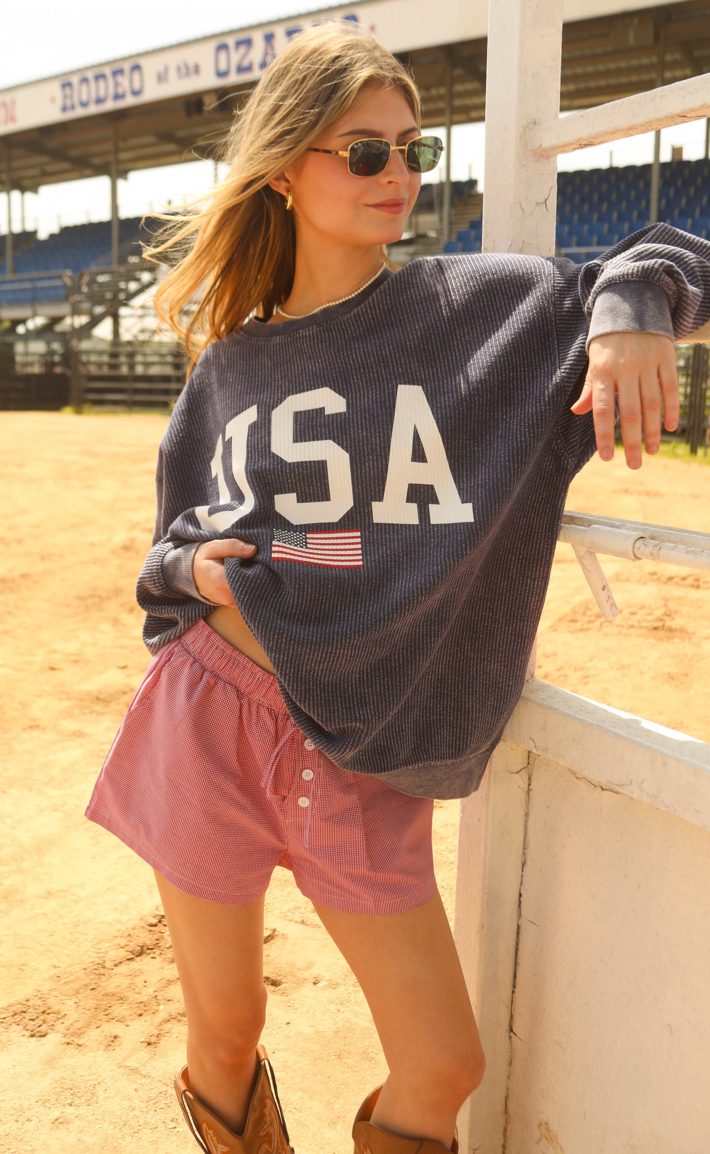 charlie southern: usa flag cord