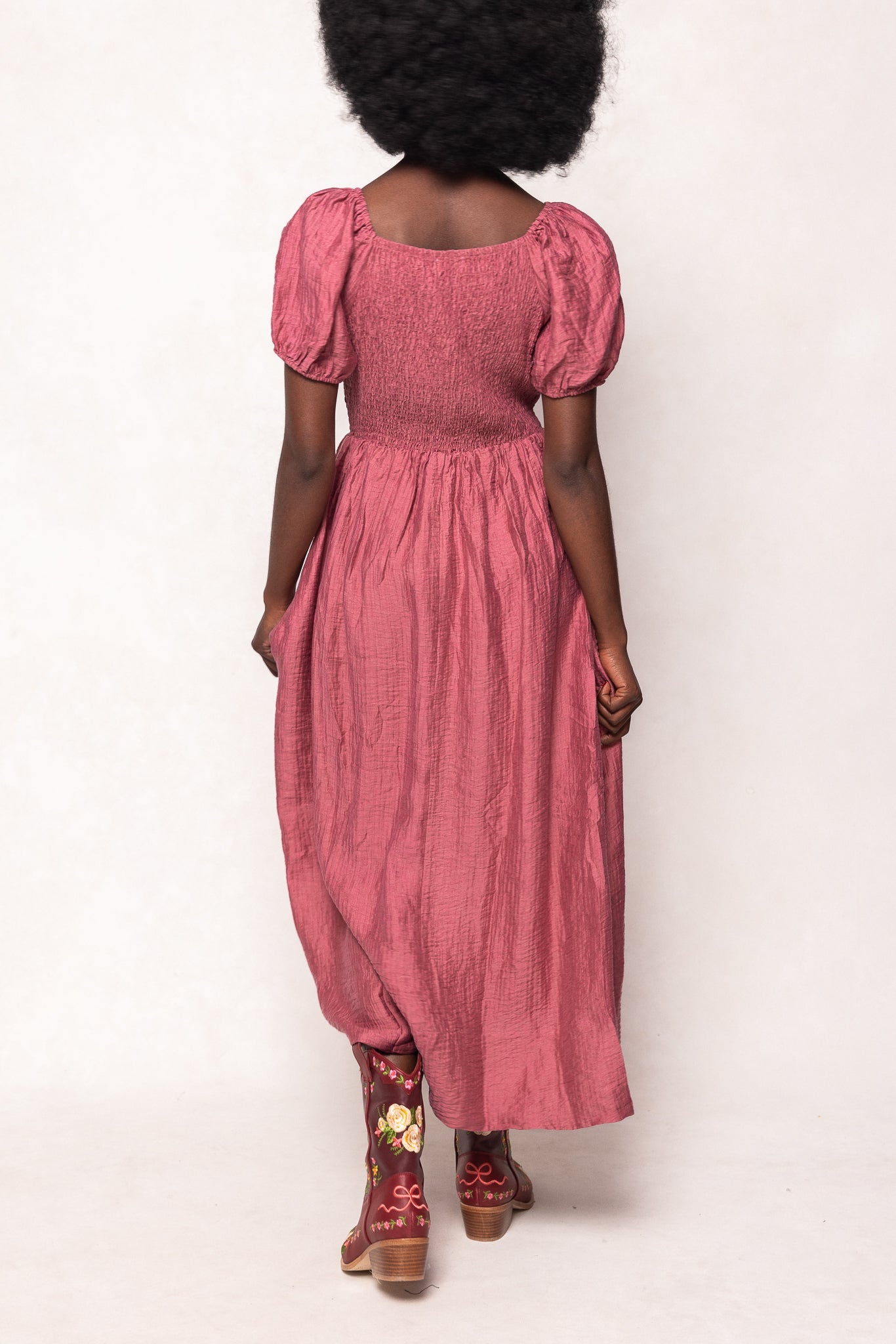 Cassie Dress in Pink