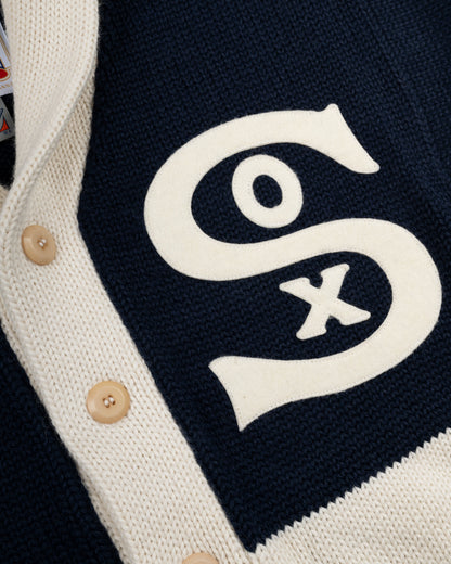 Chicago White Sox 1926 Wool Shawl Collar Sweater