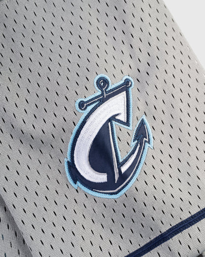Francisco Lindor Columbus Clippers Mesh Button-Up Jersey