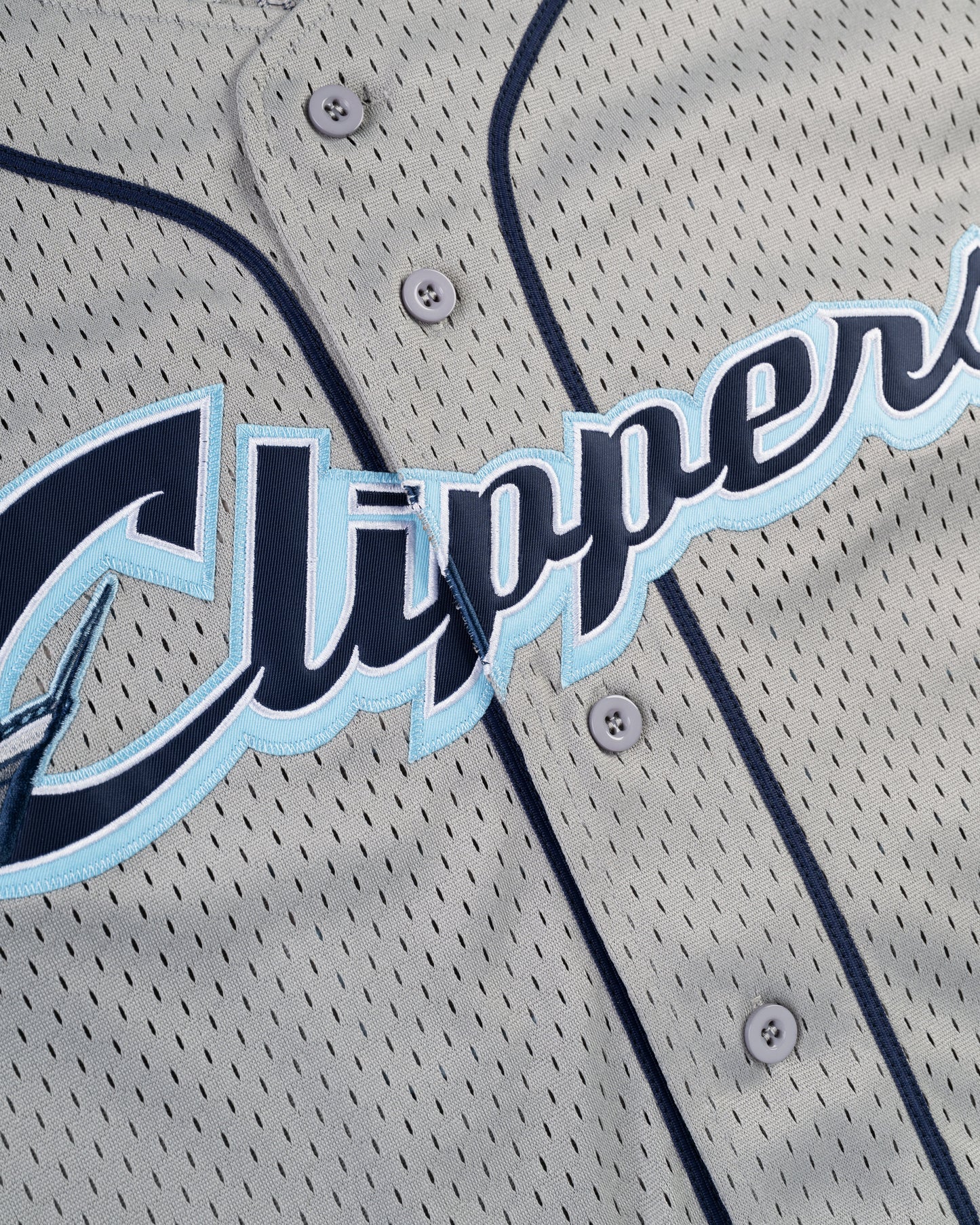 Francisco Lindor Columbus Clippers Mesh Button-Up Jersey