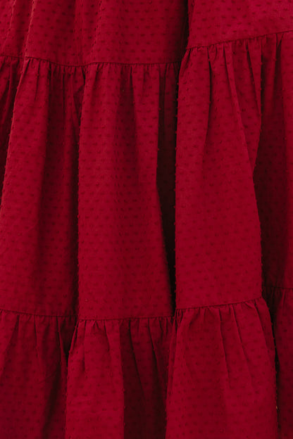 Cordelia Dress in Burgundy