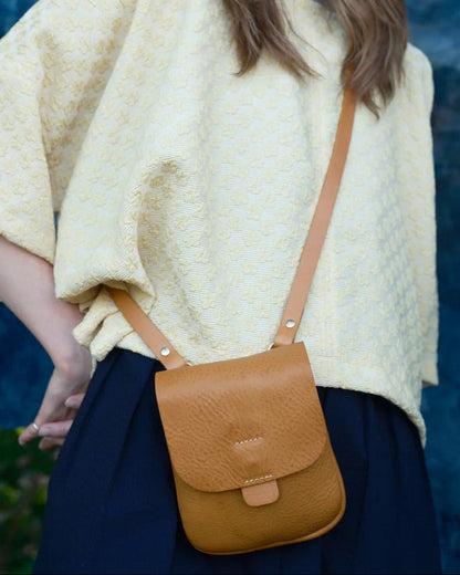 Kate Sheridan Maple Half Orbed Tab Bag