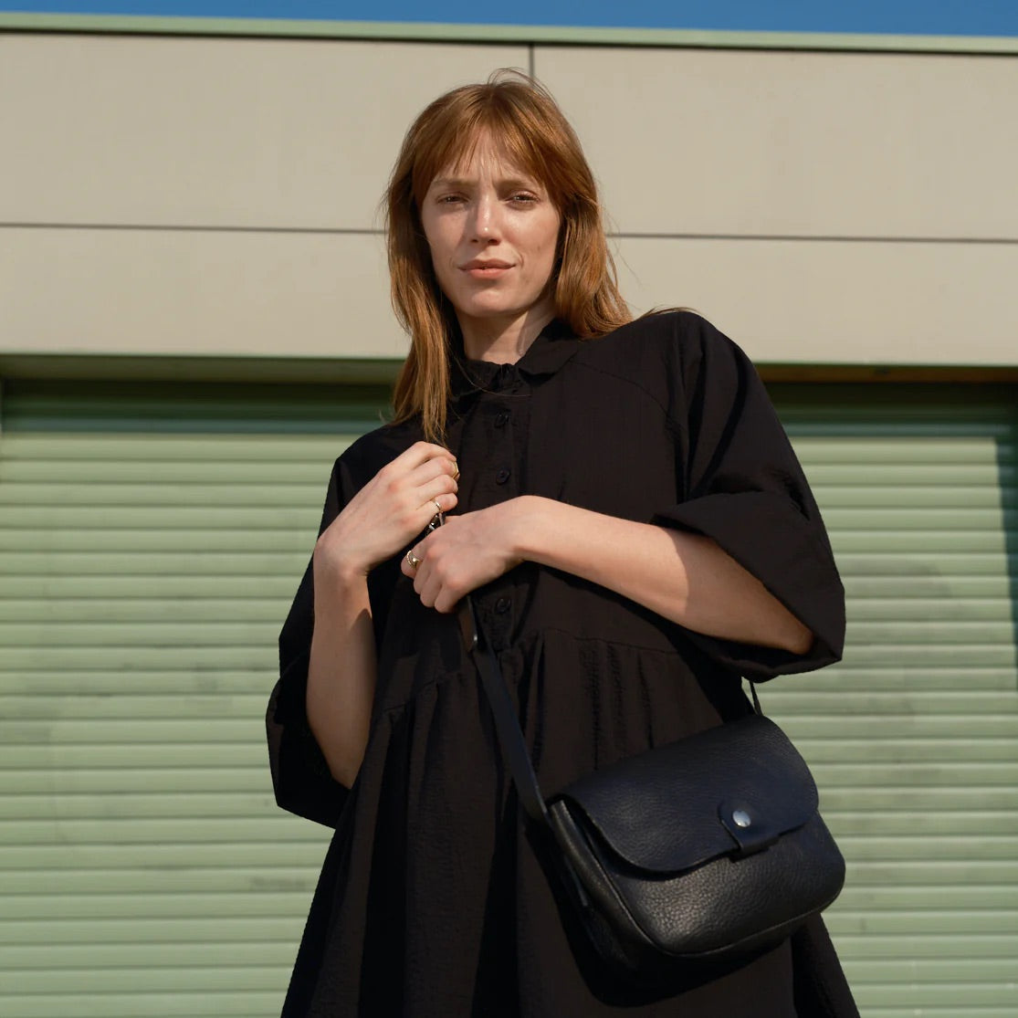 Kate Sheridan Black Dome Bag