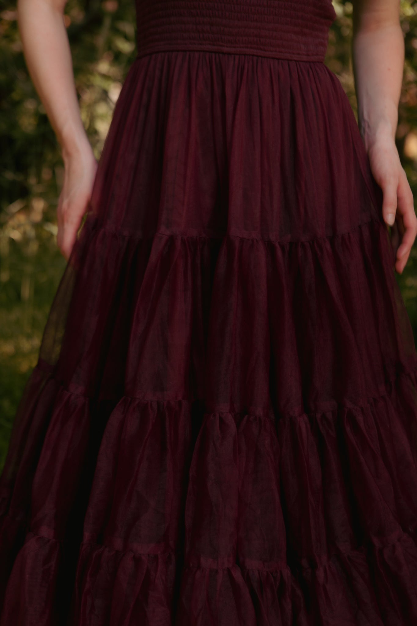 Destiny Dress in Burgundy