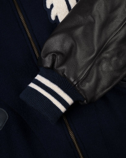 Detroit Tigers 1955 Authentic Wool & Leather Varsity Jacket