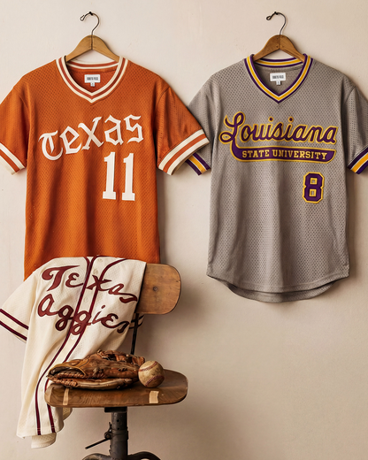 University of Texas 1982 V-Neck Mesh Jersey