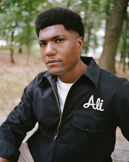 Muhammad Ali Training Camp Cotton Grounds Crew Jacket