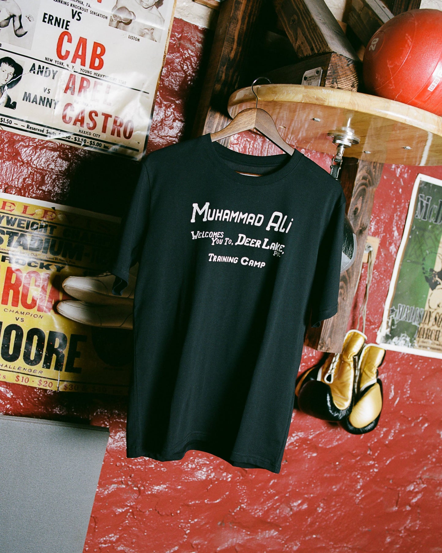 Muhammad Ali 'Deer Lake Training Camp' Short Sleeve Graphic Tee
