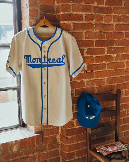 Montreal Royals Cotton Twill Baseball Jersey