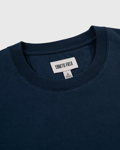 New York Black Yankees Embroidered 'NY' Long Sleeve Pocket Tee