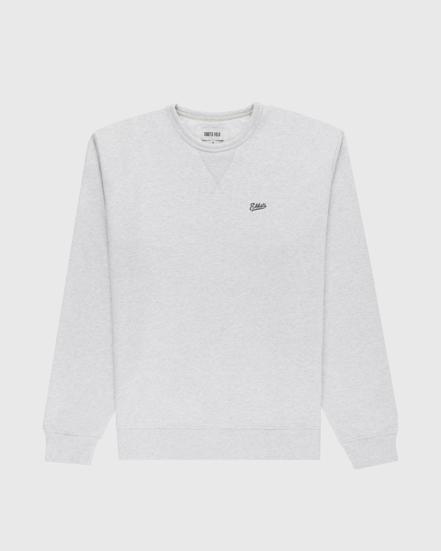 Ebbets Chest Logo Heavyweight Cotton Terry Crewneck