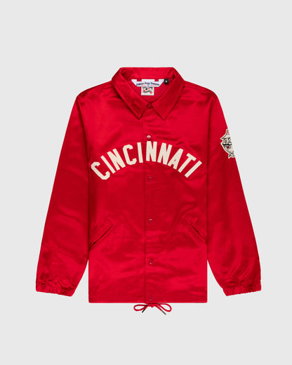 Cincinnati Reds 1955 Satin Windbreaker Jacket