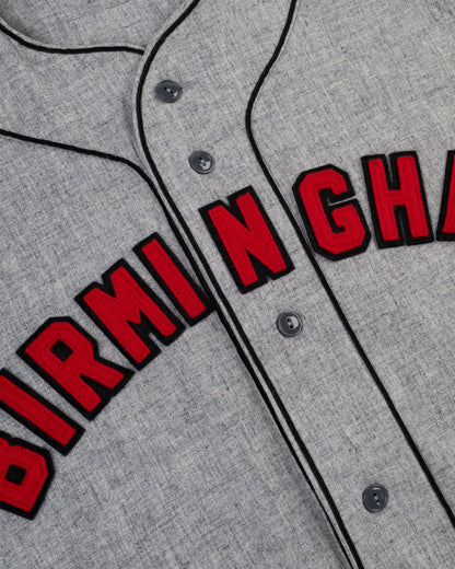 Birmingham Black Barons 1948 Authentic Wool Road Baseball Jersey