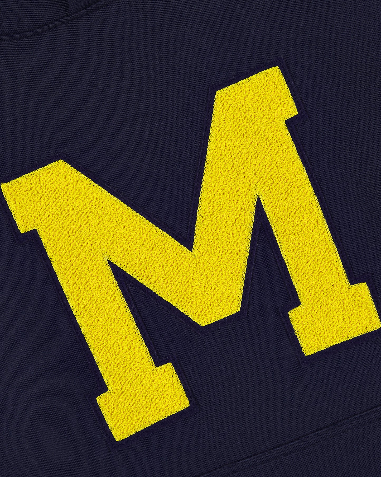 University of Michigan Heavyweight Cotton Terry Pullover Hoodie
