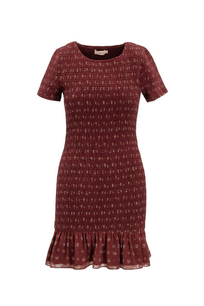 Elaine Dress in Mulberry Vine