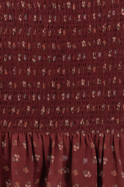 Elaine Dress in Mulberry Vine