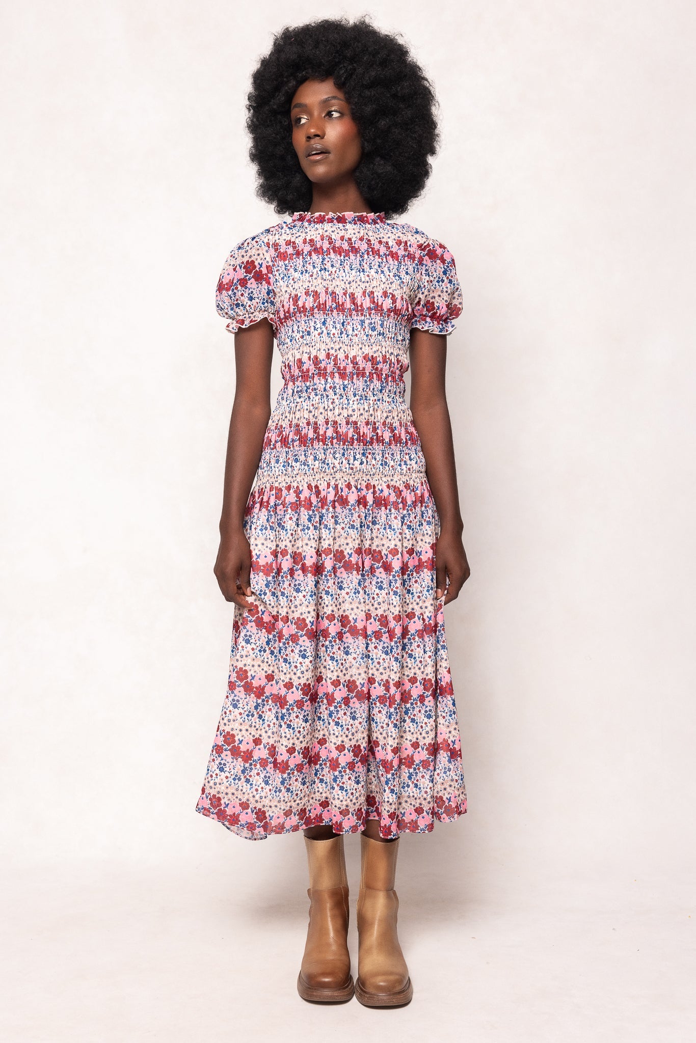 Hayden Dress in Lush Garden