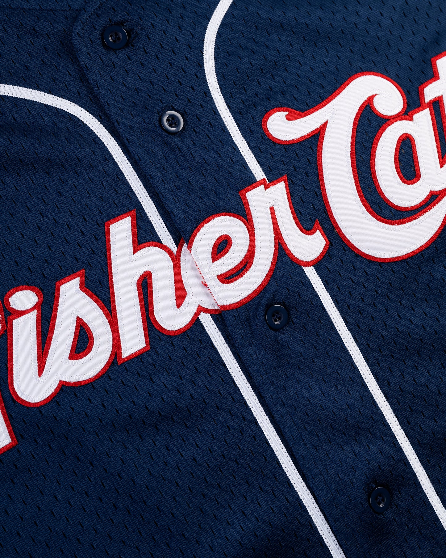 Vladimir Guerrero Jr. New Hampshire Fisher Cats Mesh Button-Up Jersey