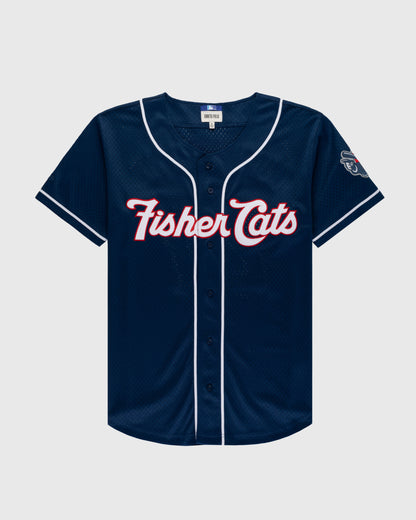 Vladimir Guerrero Jr. New Hampshire Fisher Cats Mesh Button-Up Jersey